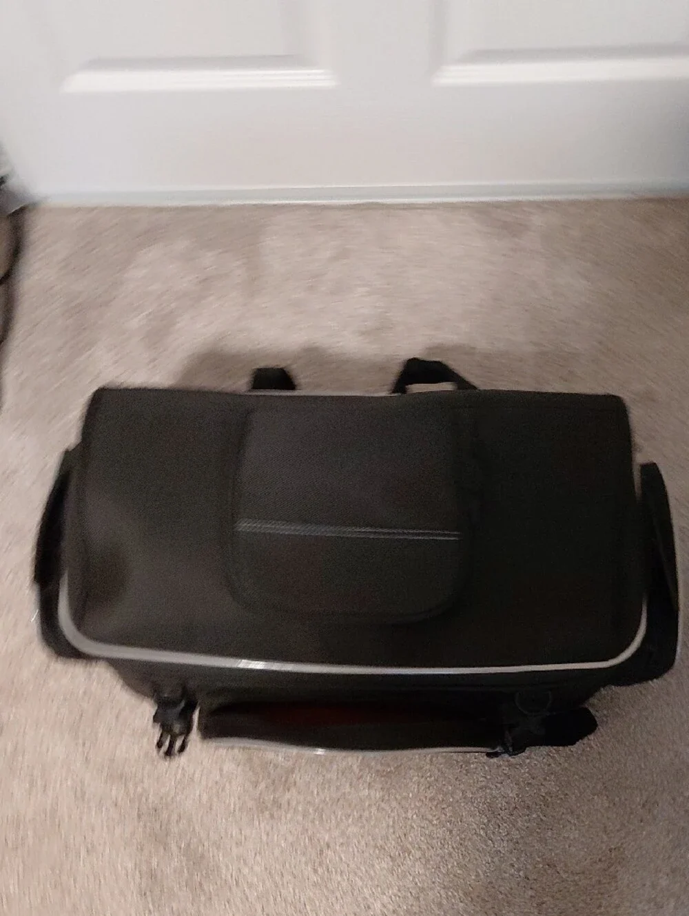 Men's Black Motorcycle Harley-Davidson Tail Motorcycle Bag
